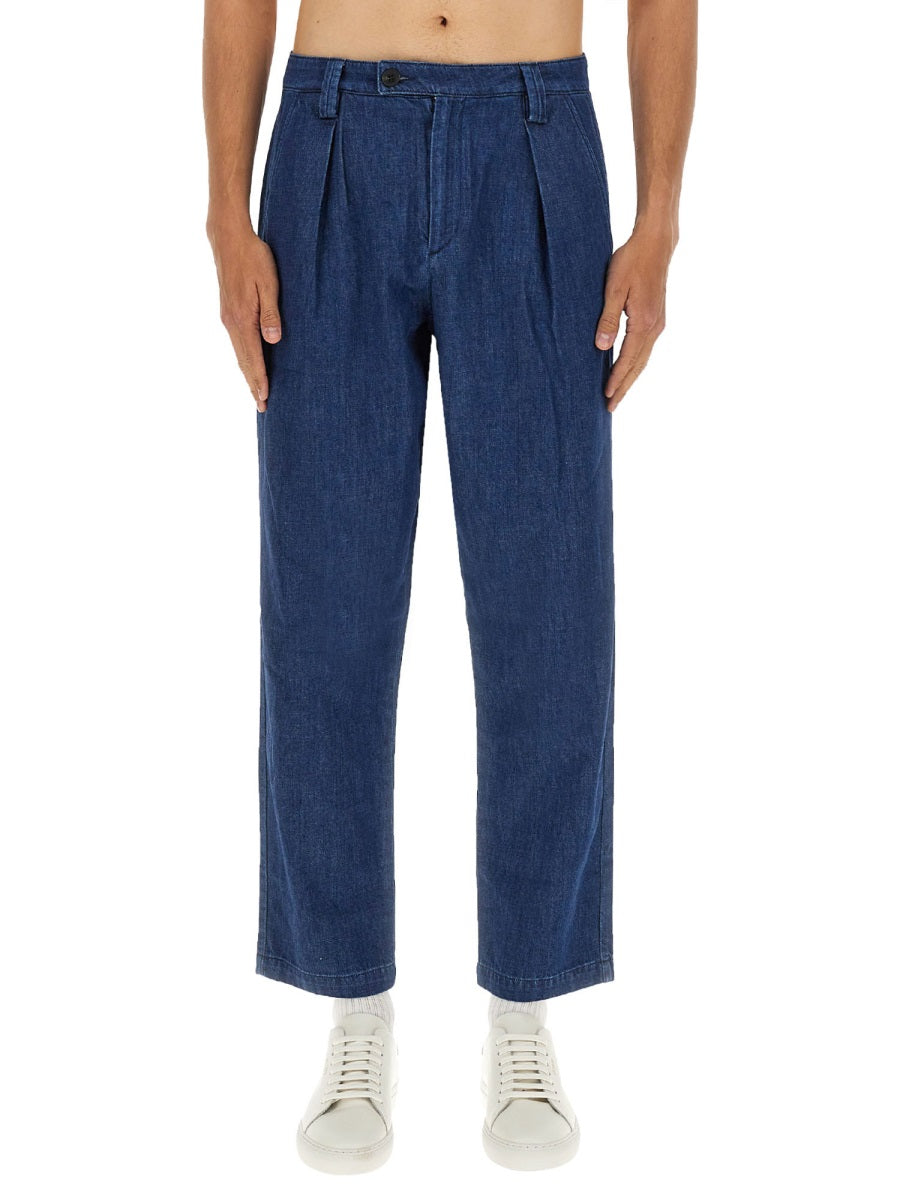 A.P.C. Pants - Blue | Wanan Luxury