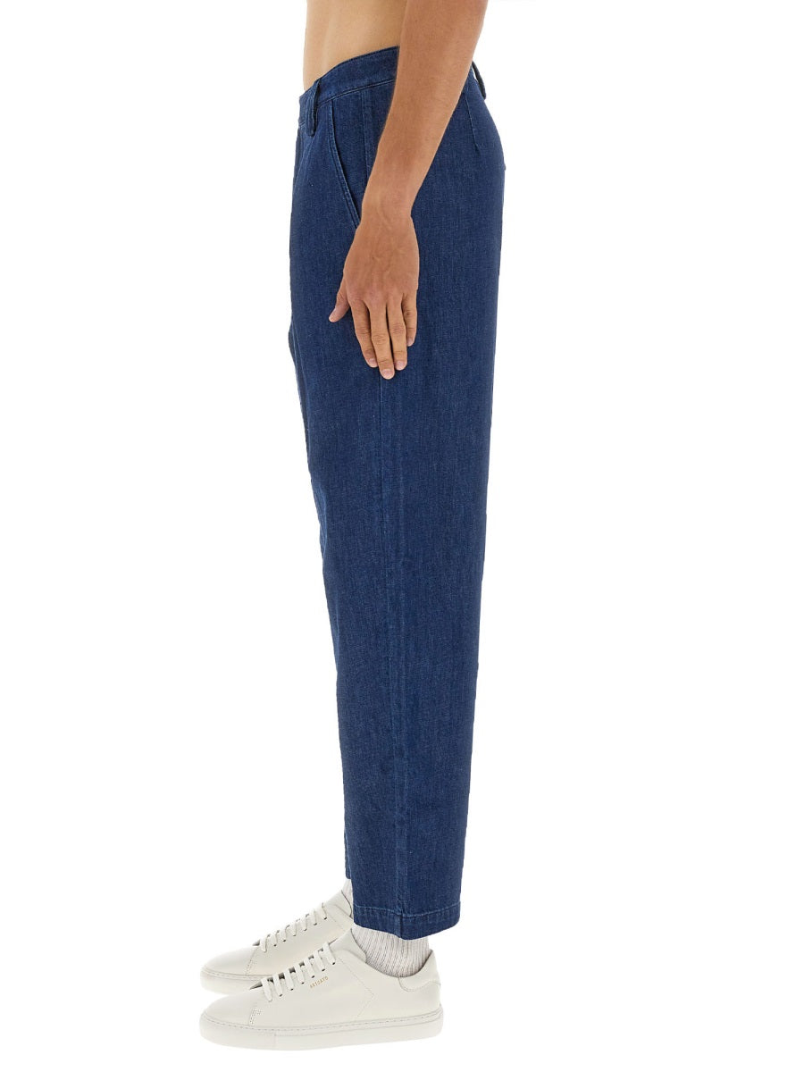 A.P.C. Pants - Blue | Wanan Luxury