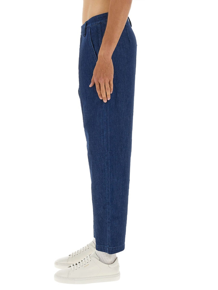 A.P.C. Pants - Blue | Wanan Luxury