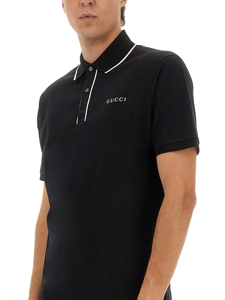 Gucci Polo - Black | Wanan Luxury