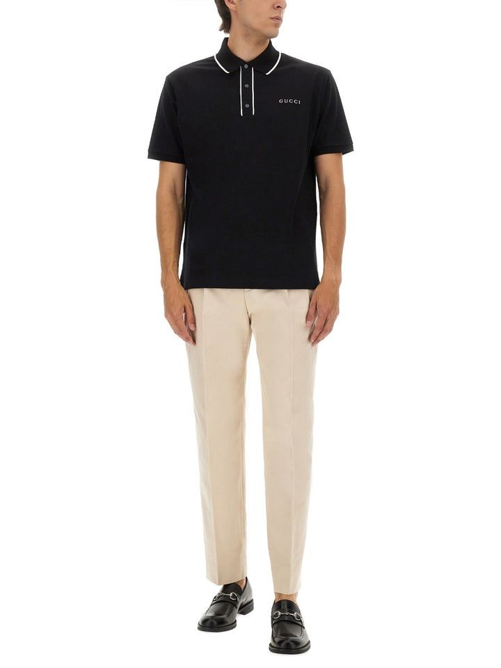 Gucci Polo - Black | Wanan Luxury