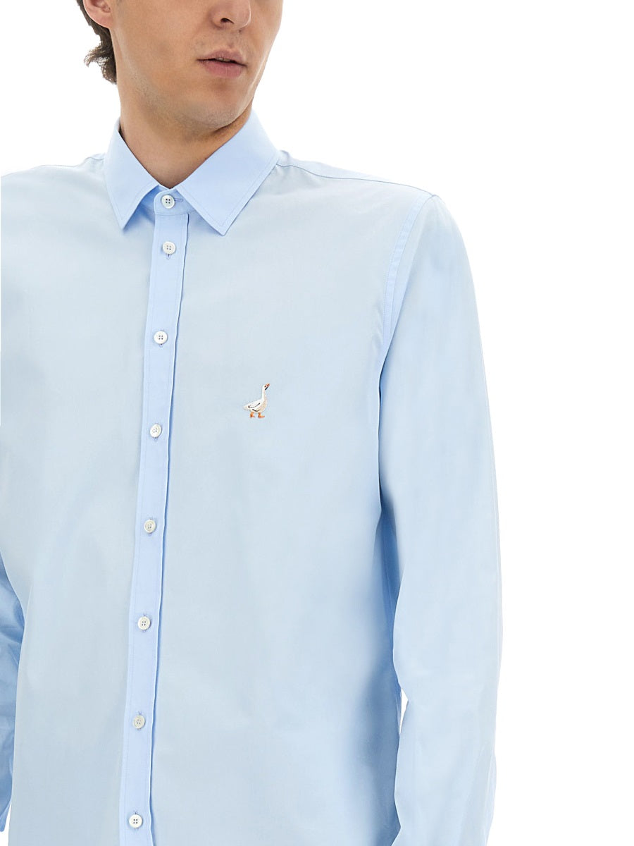 Moschino Shirts - White, Light Blue | Wanan Luxury