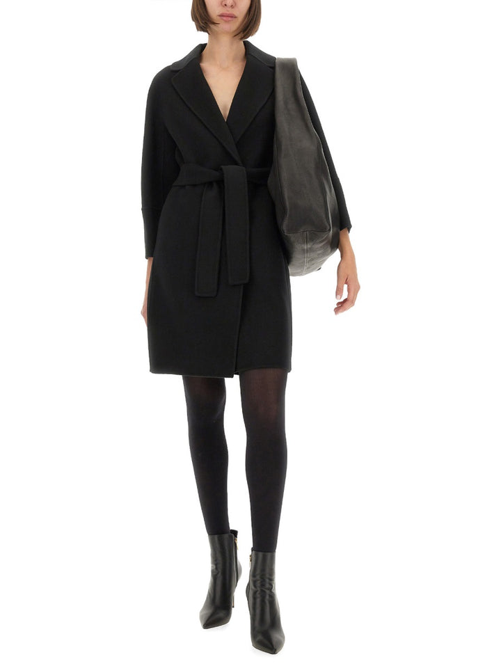 S Max Mara Trenches - Black | Wanan Luxury