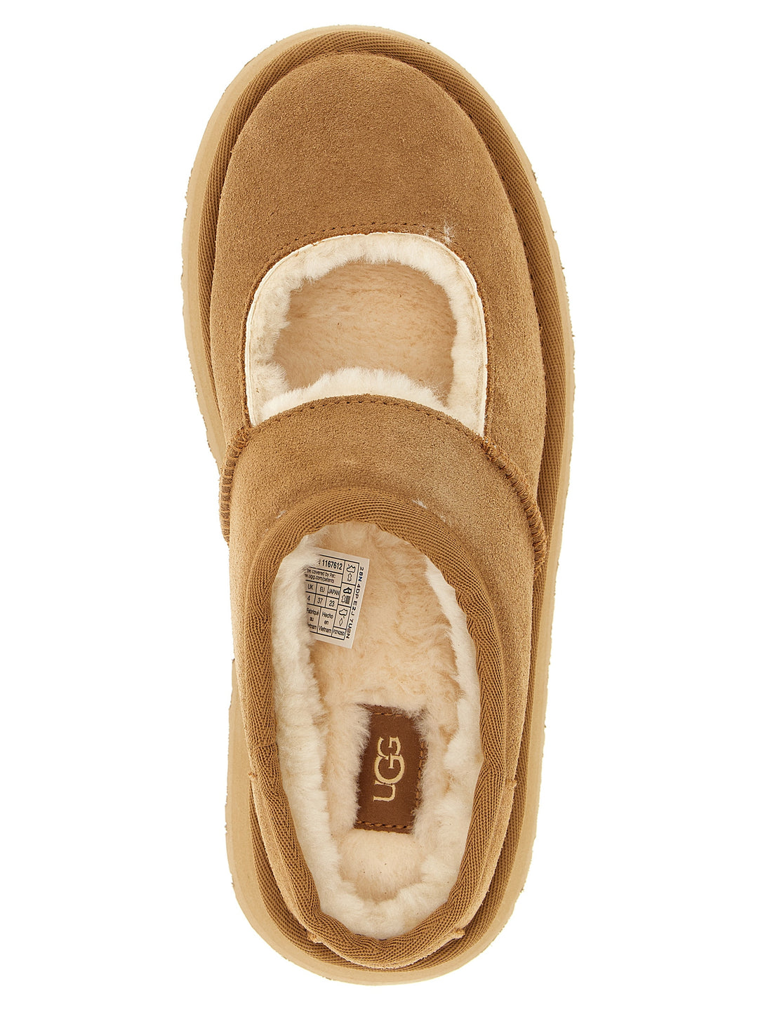 Ugg Bea Mary Jane Flat shoes - Brown | 6ec976c8eff289f065841f20ae9ff833bfe27ed7
