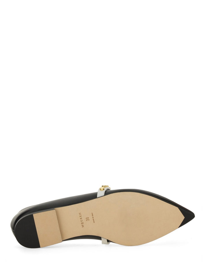 Alexander McQueen Flat Shoes - Black | Wanan Luxury