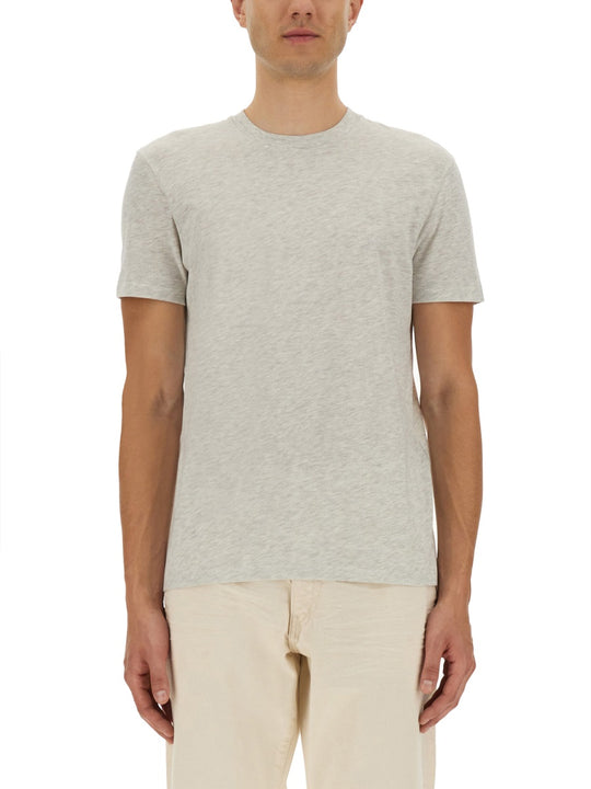 Melange Cotton Blend T-Shirt