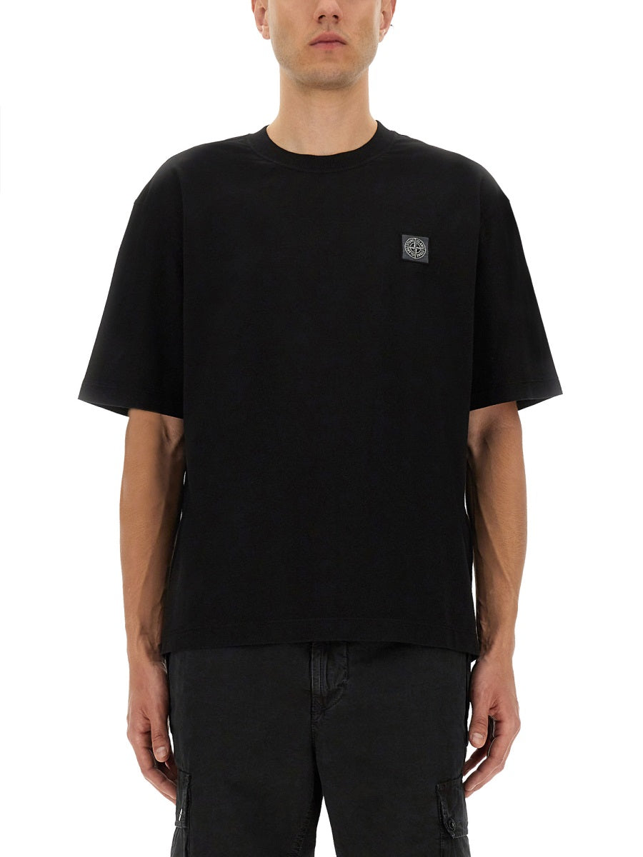 Stone Island T shirts - Black | Wanan Luxury