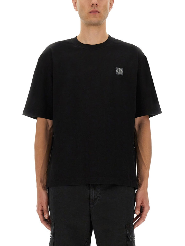 Stone Island T shirts - Black | Wanan Luxury