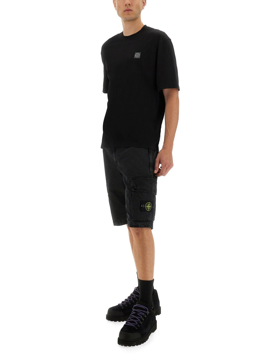 Stone Island T shirts - Black | Wanan Luxury