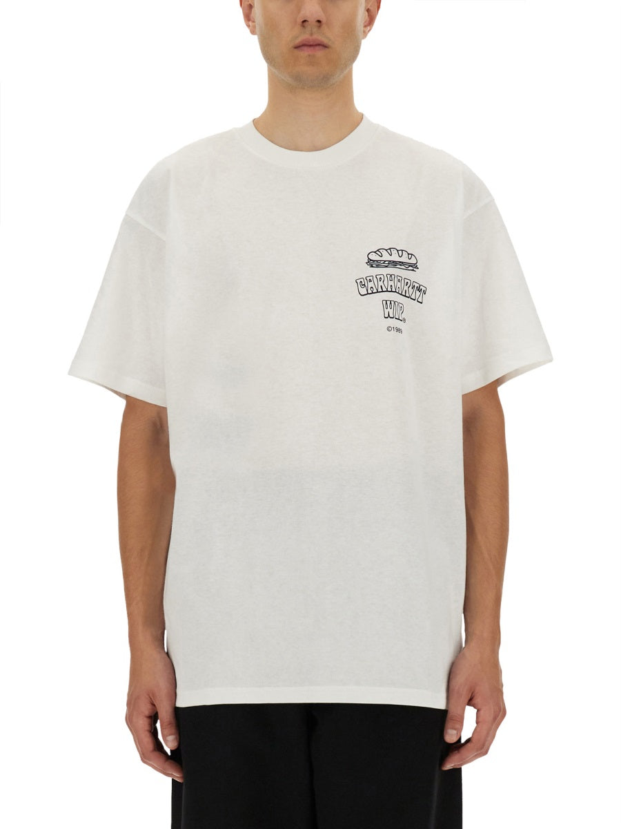 Carhartt Wip T shirts - White | Wanan Luxury