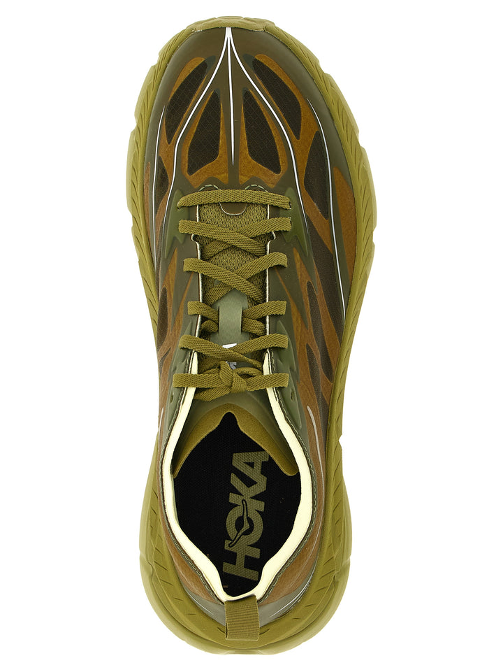 Hoka One One Mafate Speed 4 Lite Sneakers - Green | e5207a9422ba4f083474cc7bef682ea3b99f8a9f