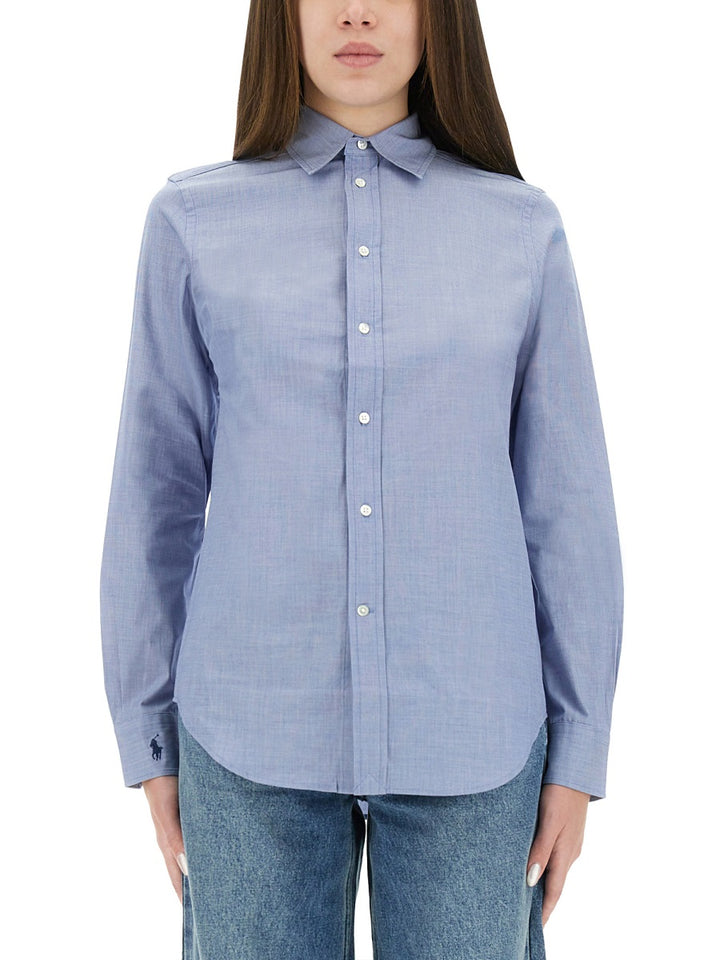 Polo Ralph Lauren Shirts - White, Light Blue | Wanan Luxury