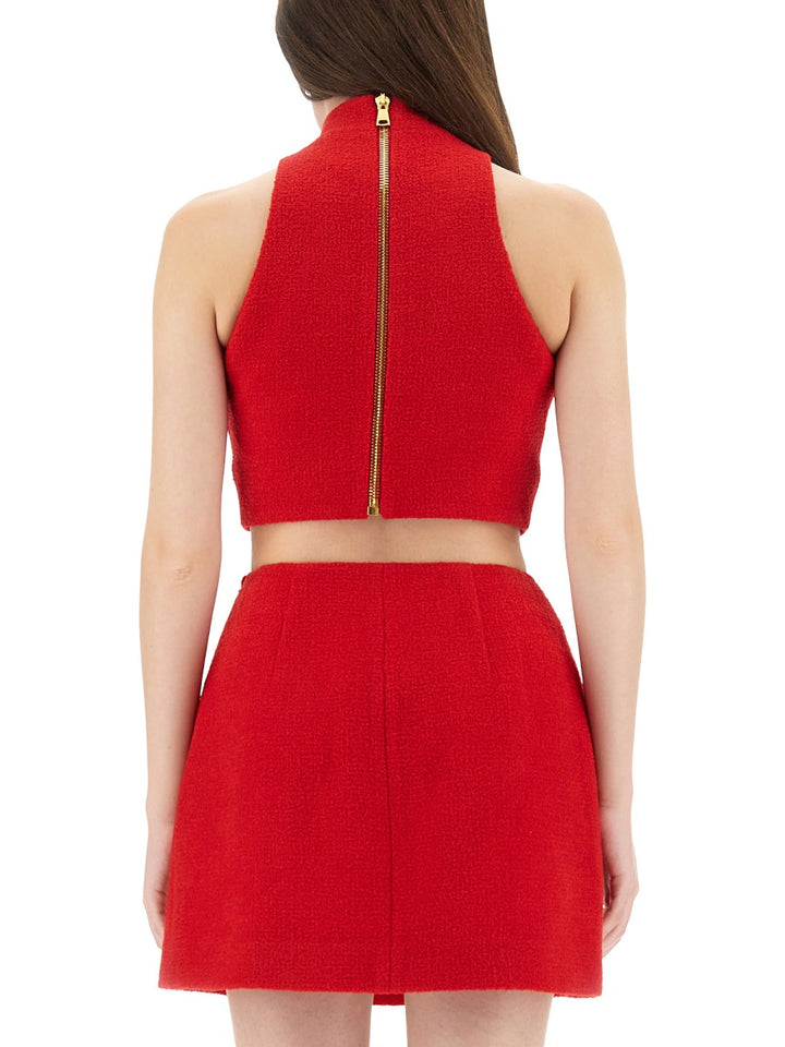 Balmain Tops - Red | Wanan Luxury