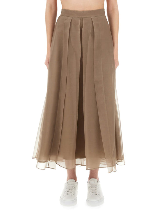 "Paneled Circle" Skirt