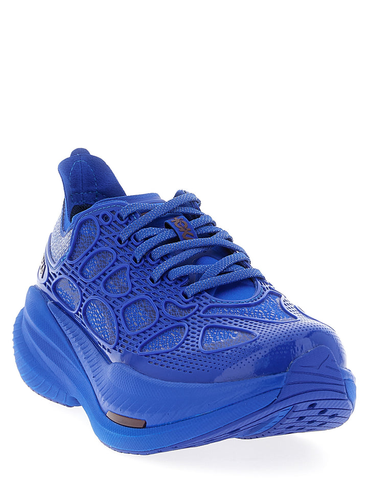 Hoka One One Mach X Caged Sneakers - Blue | b7ee2bc8c8381bf5368a59d29a204f458662cee8