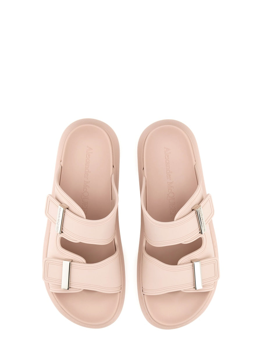 Alexander McQueen Sandals - Silver | Wanan Luxury