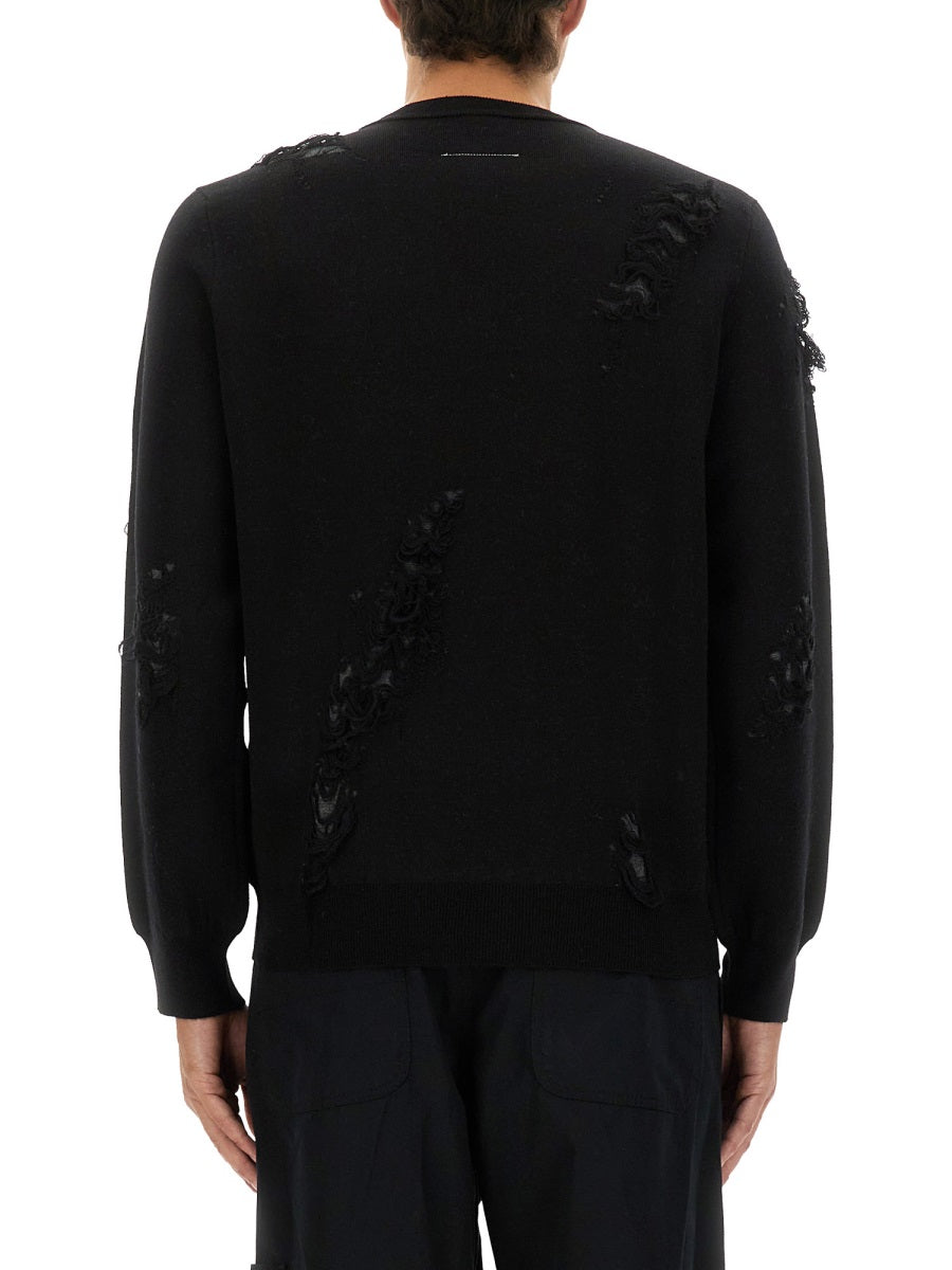MM6 Maison Margiela Sweaters - Black | Wanan Luxury
