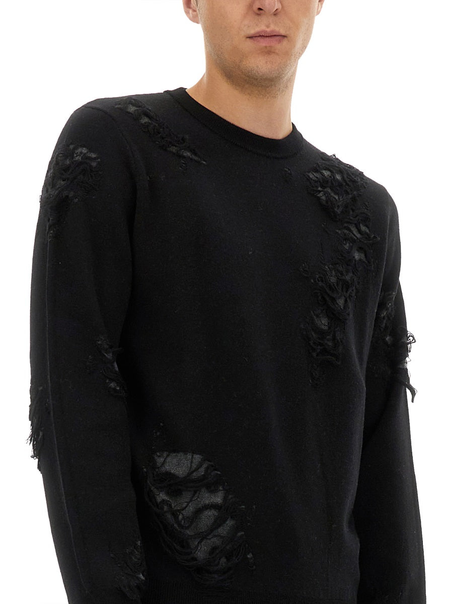 MM6 Maison Margiela Sweaters - Black | Wanan Luxury