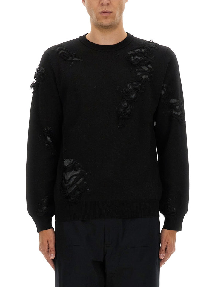 MM6 Maison Margiela Sweaters - Black | Wanan Luxury
