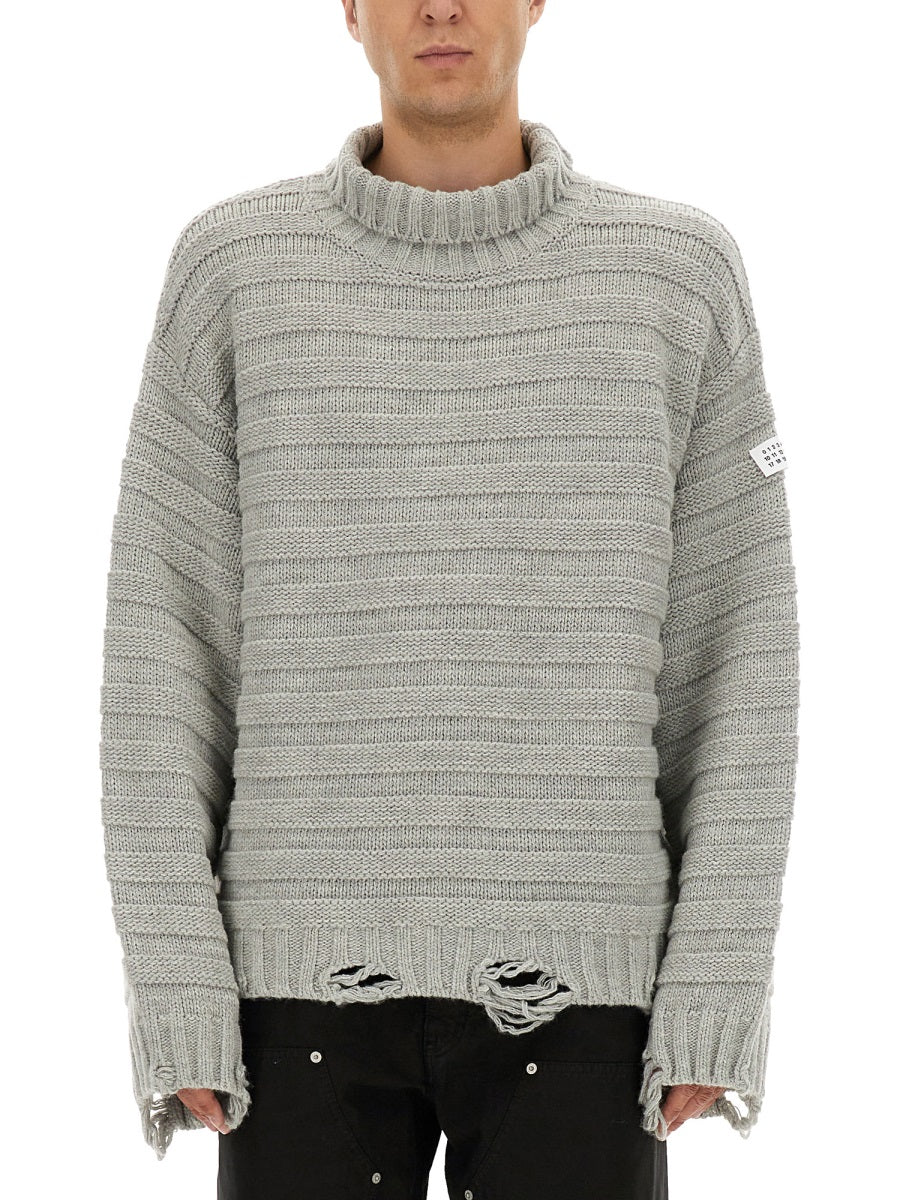 MM6 Maison Margiela Sweaters - Grey | Wanan Luxury