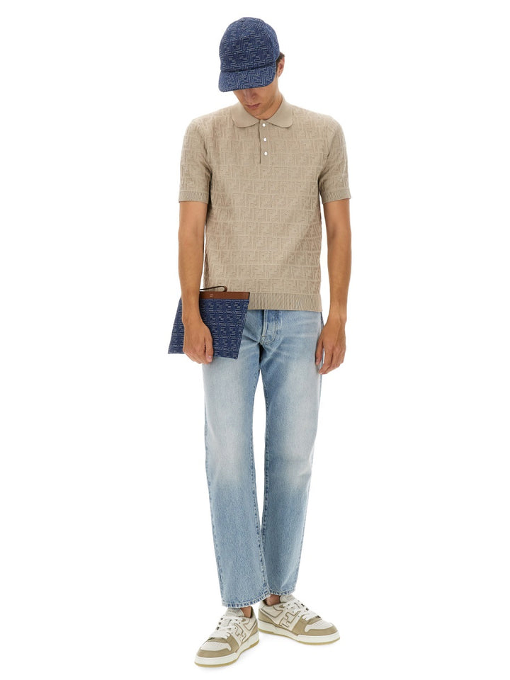 Fendi Polo - Beige | Wanan Luxury