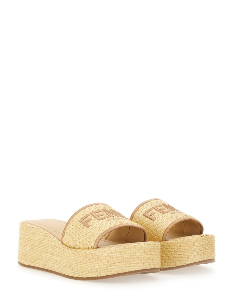 Fendi Sandals - Beige | Wanan Luxury