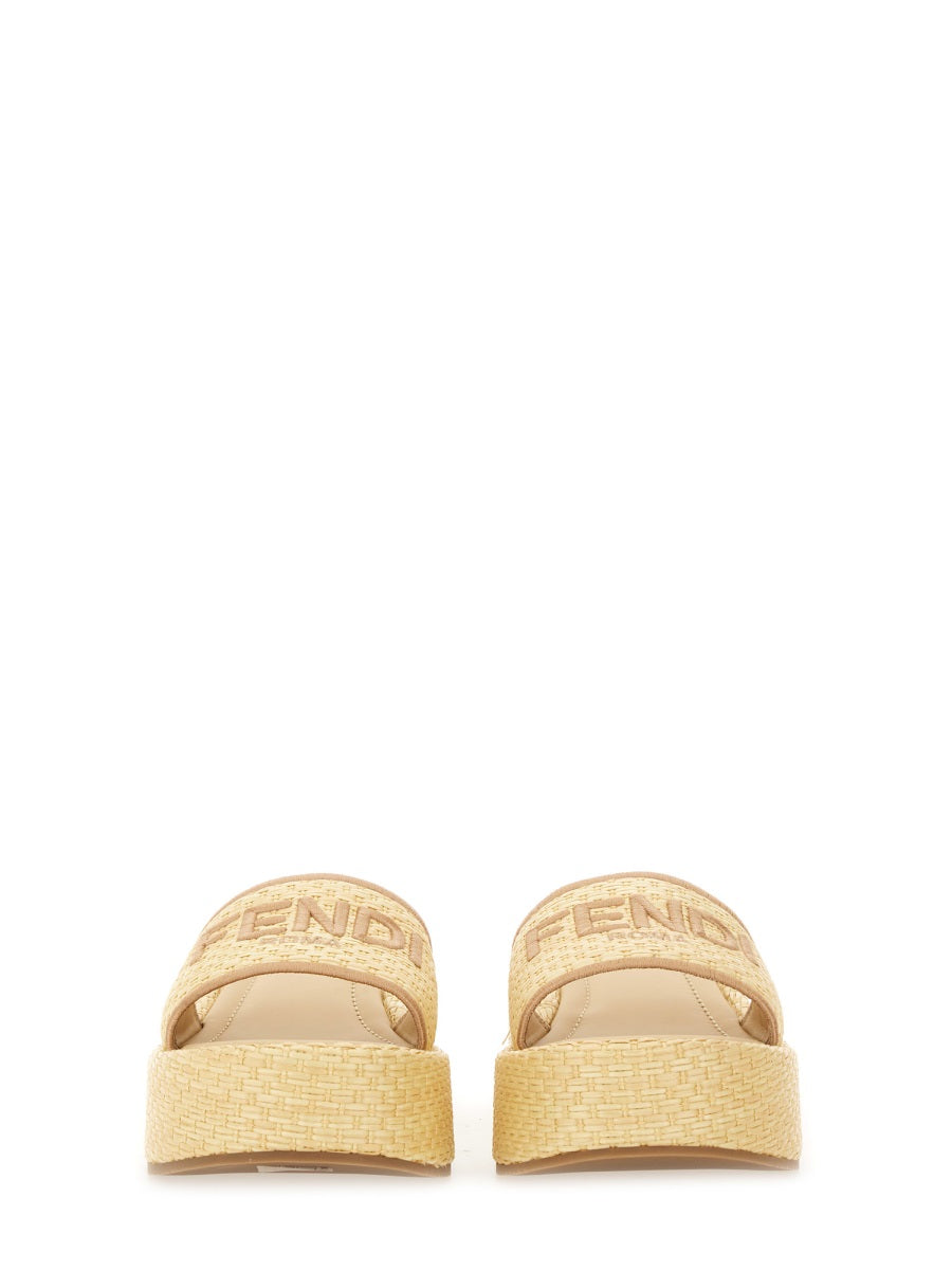 Fendi Sandals - Beige | Wanan Luxury