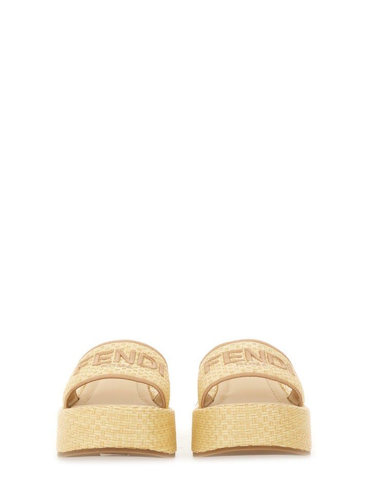 Fendi Sandals - Beige | Wanan Luxury