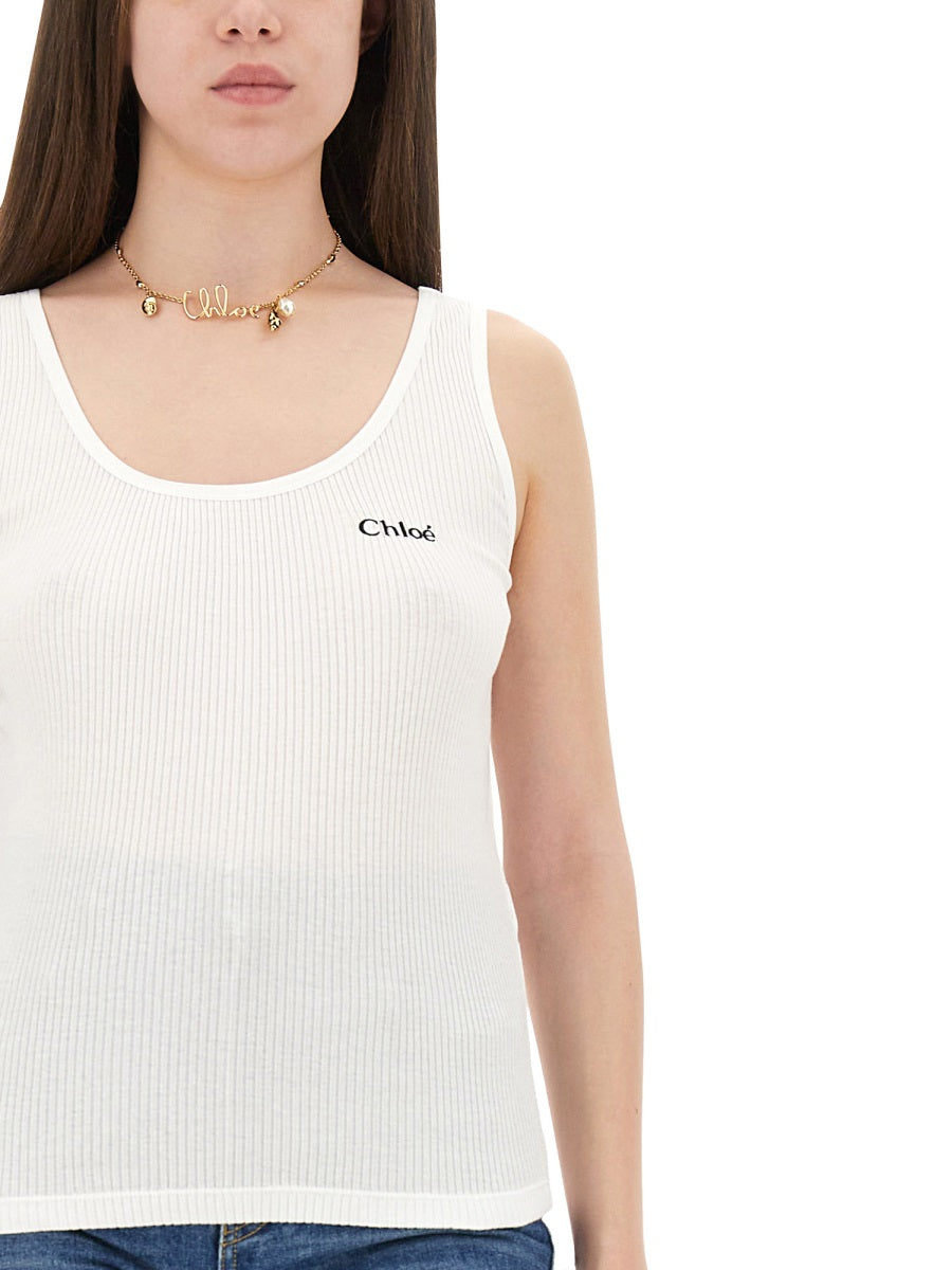 CHLOÉ Tops - White | Wanan Luxury