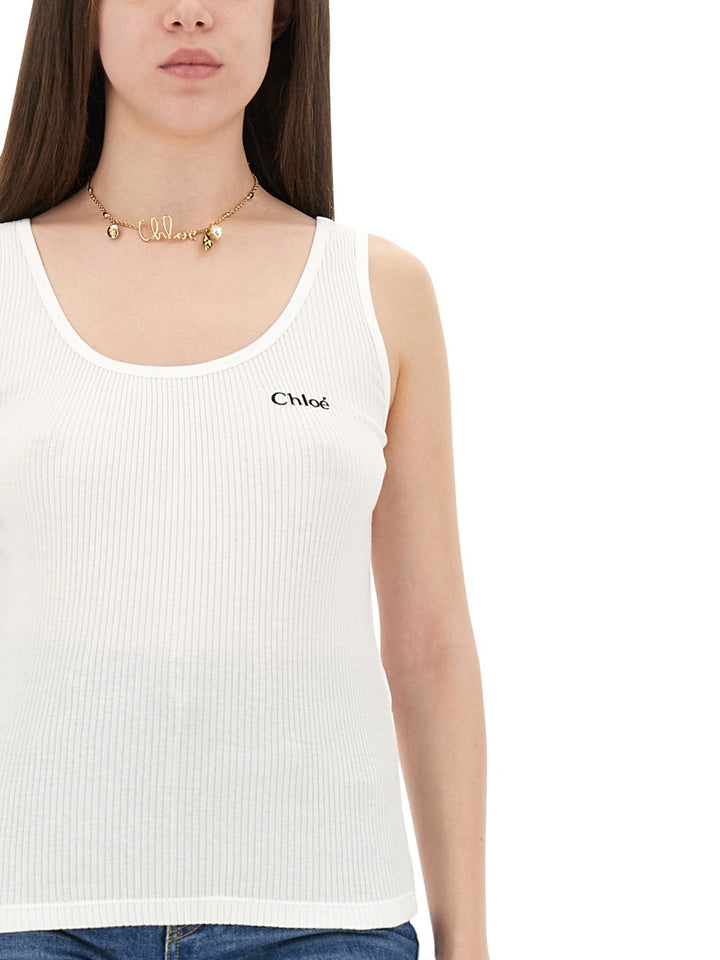CHLOÉ Tops - White | Wanan Luxury