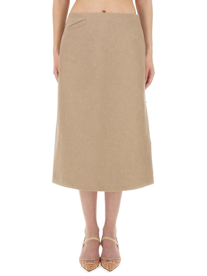 Fendi Skirts - Beige | Wanan Luxury