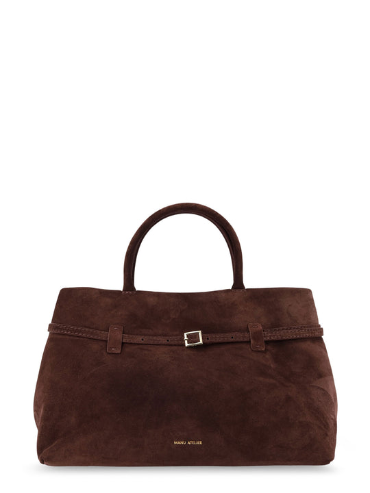 Le Cambon 35 Suede Shoulder Bag