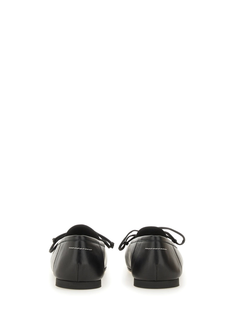 MM6 Maison Margiela Flat Shoes - Black | Wanan Luxury