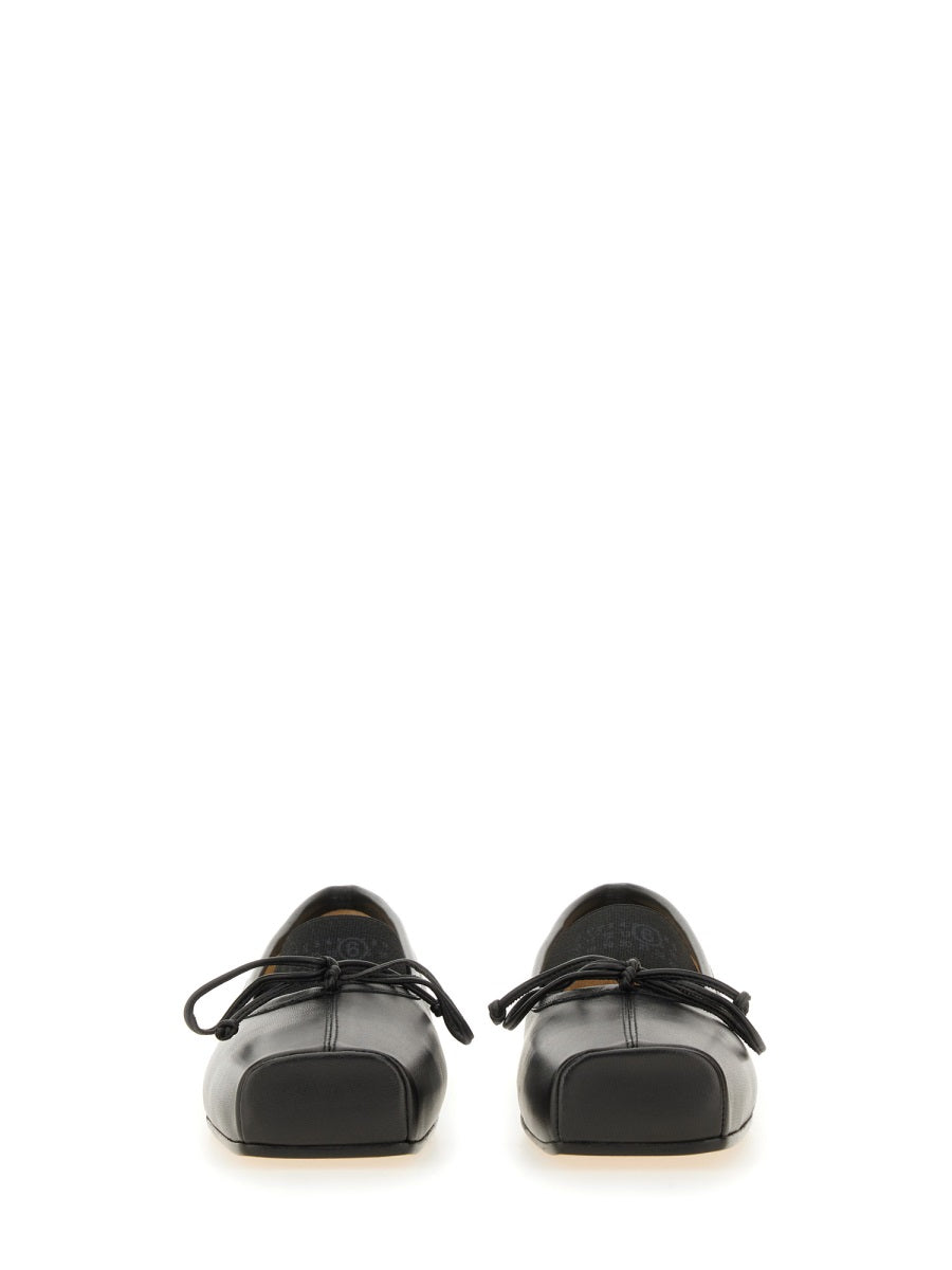 MM6 Maison Margiela Flat Shoes - Black | Wanan Luxury