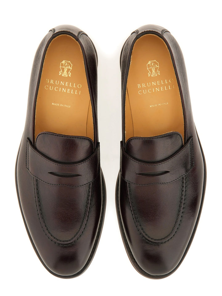 Brunello Cucinelli Loafers - Brown | Wanan Luxury