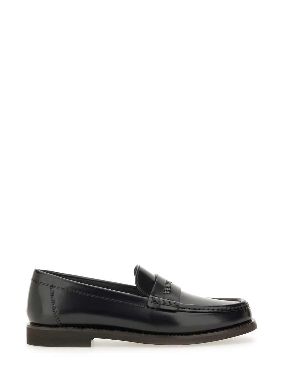 Brunello Cucinelli Loafers - Black | Wanan Luxury
