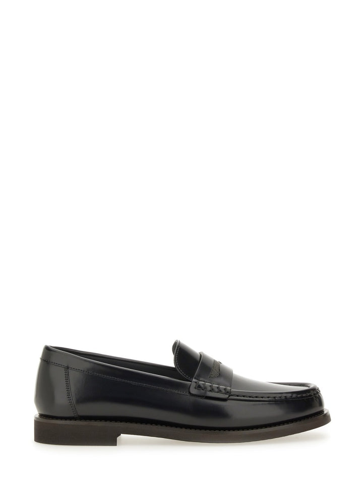 Brunello Cucinelli Loafers - Black | Wanan Luxury