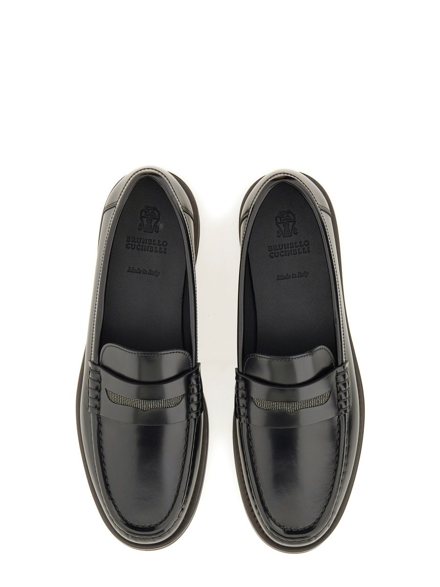 Brunello Cucinelli Loafers - Black | Wanan Luxury