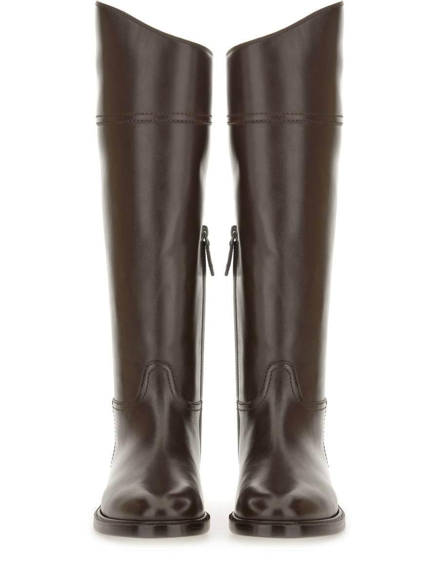 Brunello Cucinelli Boots - Brown | Wanan Luxury