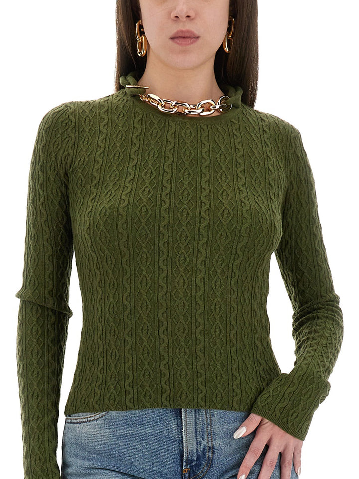 Rabanne Sweaters - Green | Wanan Luxury