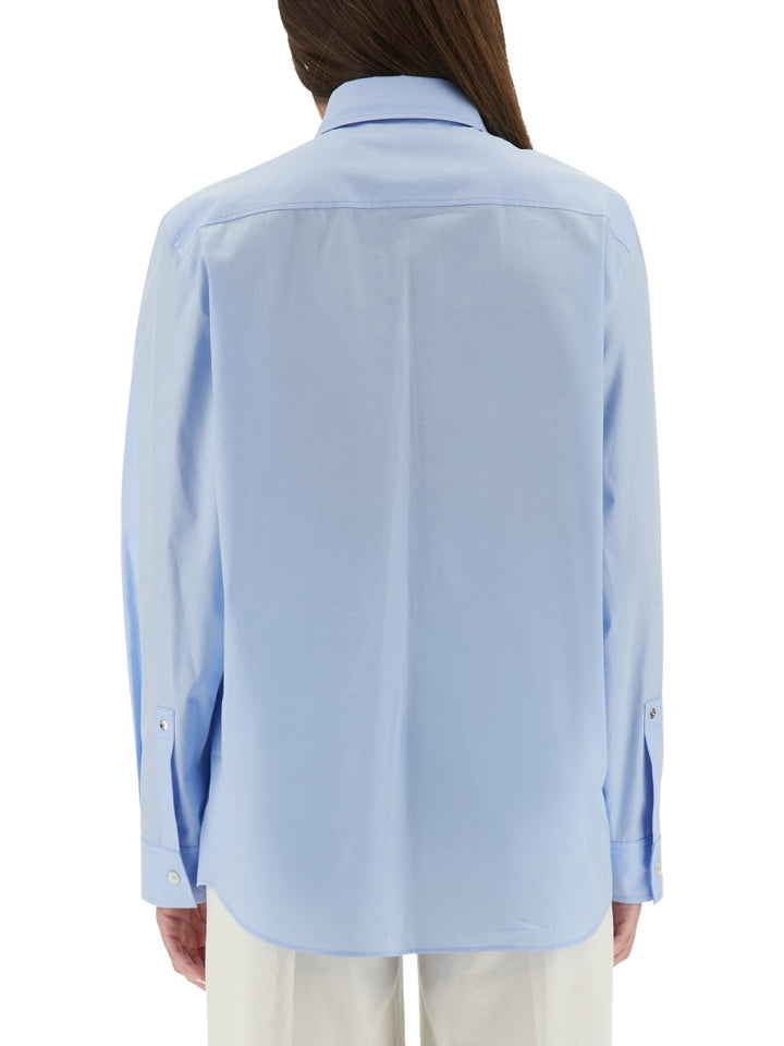 Moschino Jeans Shirts - White, Light Blue | Wanan Luxury