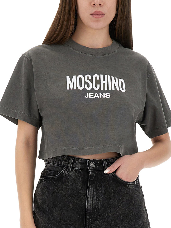 Moschino Jeans T shirts - Grey | Wanan Luxury