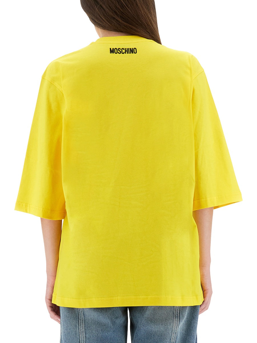 Moschino T shirts - Yellow | Wanan Luxury