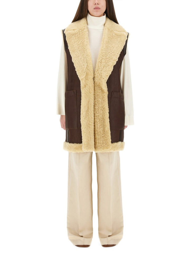 Bottega Veneta Gilet - Brown | Wanan Luxury