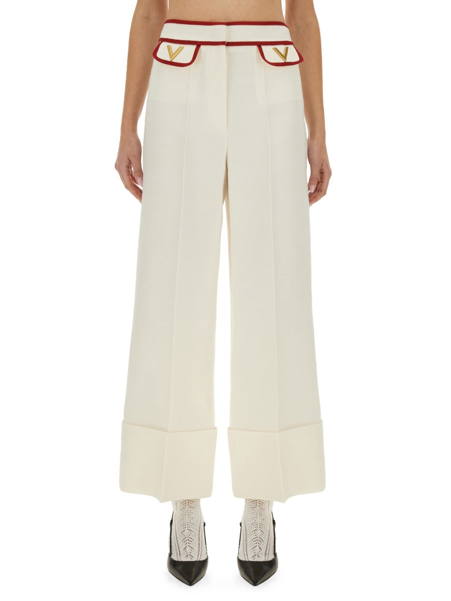 Valentino Garavani Pants - White | Wanan Luxury