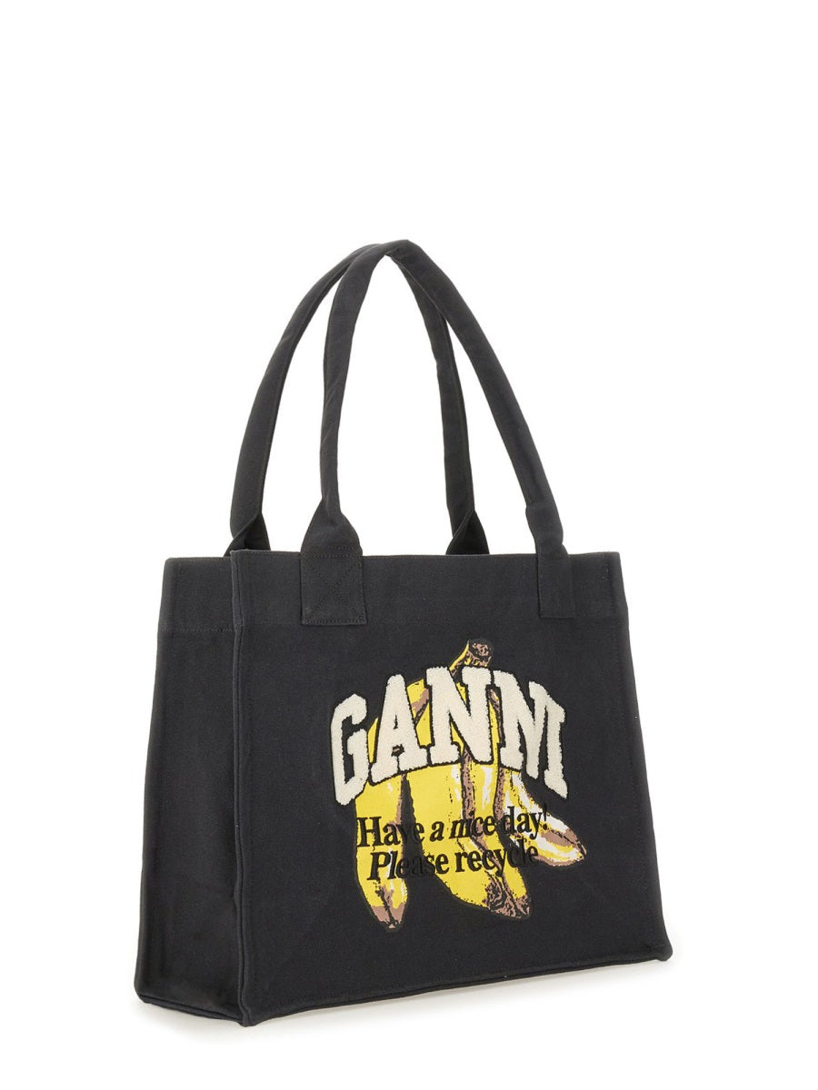 Ganni Hand Bags - Black | Wanan Luxury