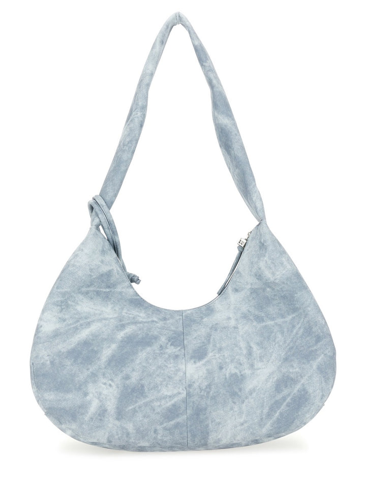 Ganni Shoulder Bags - White, Light Blue | Wanan Luxury