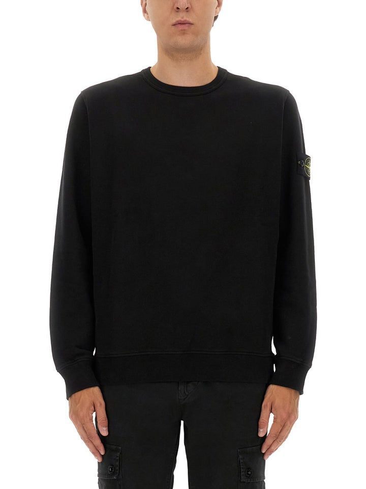 Stone Island Sweatshirts - Black | Wanan Luxury