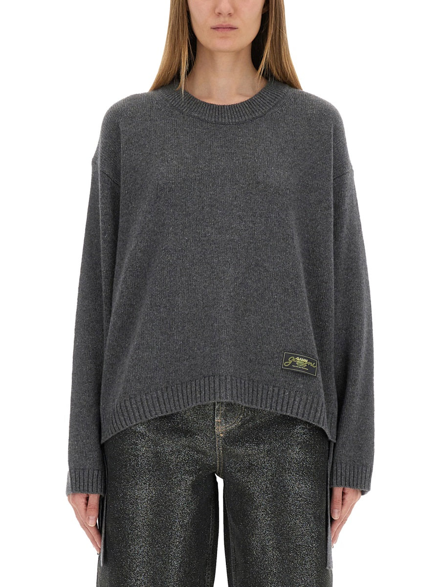 Ganni Sweaters - Grey | Wanan Luxury