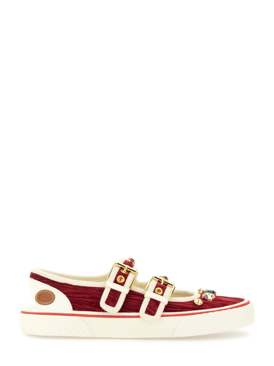 Valentino Garavani Sneakers - Burgundy | Wanan Luxury